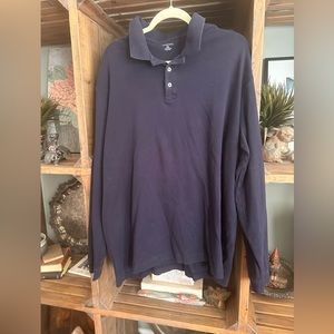 Land’s End men’s long sleeve polo